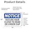 Signmission Secure Hair Close To Head Or Under Cap, 14 in W x Rectangle, Vinyl Decal OS-2PACK-NS-D-1014-L-16548 - alternate 5